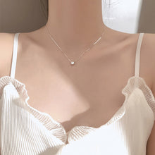 Load image into Gallery viewer, Trendy 925 Sterling Silver O-Chain Necklace 0.3cm/0.4cm/0.5cm Zircon Necklace For Women Gift Summer Fashion Jewelry NK033